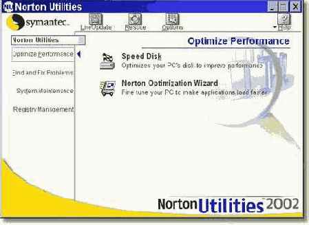 После установки Norton Utilites