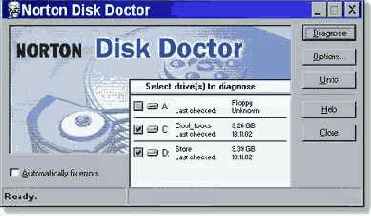  Norton Disk Doctor